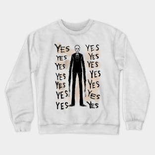 Shadowed Entity: Embracing the Enigma of Slender Man Crewneck Sweatshirt